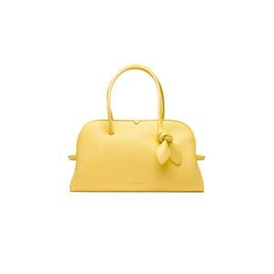 Jacquemus Turismo Canvas Yellow Leather Handbag (Pre-Owned)
